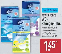 Aldi Nord POWER FORCE WC Reiniger-Tabs Angebot