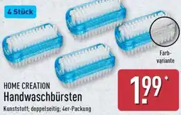 Aldi Nord HOME CREATION Handwaschbürsten Angebot