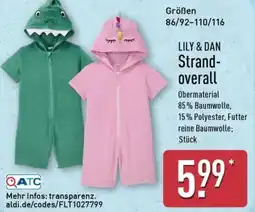 Aldi Nord LILY & DAN Strandoverall Angebot