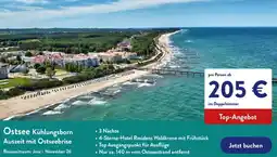 Aldi Nord Ostsee Kühlungsborn Auszeit mit Ostseebrise Angebot
