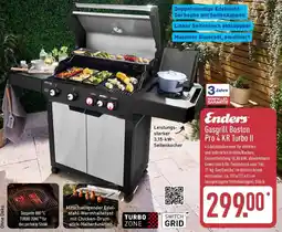 Aldi Nord Enders Gasgrill Boston Pro 4 KR Turbo II Angebot