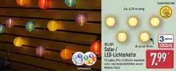Aldi Nord BELAVI Solar-/ LED-Lichterkette Angebot