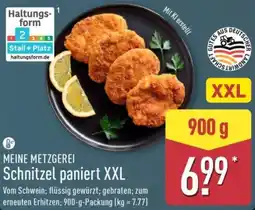 Aldi Nord MEINE METZGEREI Schnitzel paniert XXL Angebot