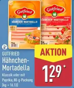 Aldi Nord GUTFRIED Hähnchen Mortadella Angebot