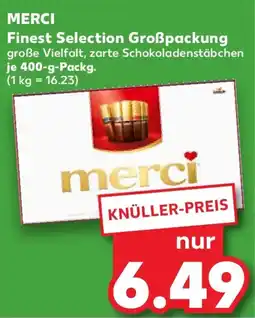 Kaufland MERCI Finest Selection Großpackung Angebot