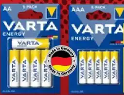 Kaufland VARTA Alkaline- Batterien AA oder AAA Energy Angebot
