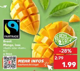 Kaufland FAIRTRADE Brasil. Mango, lose Angebot