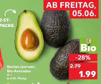 Kaufland Kenian./peruan. Bio-Avocados Angebot