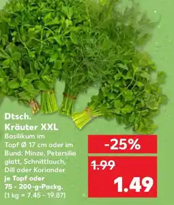 Kaufland Dtsch. Kräuter XXL Angebot