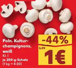Kaufland Poln. Kulturchampignons, weiß Angebot