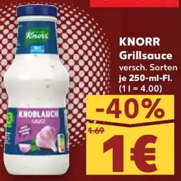 Kaufland KNORR Grillsauce Angebot