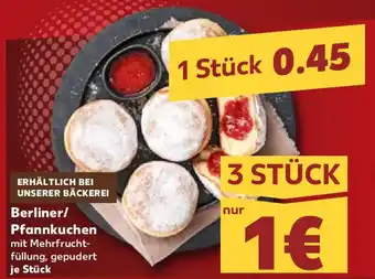 Kaufland Berliner/ Pfannkuchen Angebot