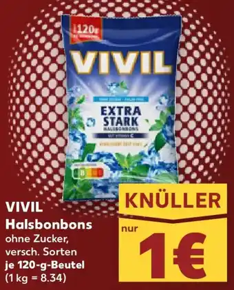 Kaufland VIVIL Halsbonbons Angebot