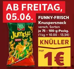 Kaufland FUNNY-FRISCH Knuspersnack Angebot