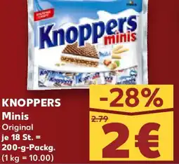Kaufland KNOPPERS Minis Angebot