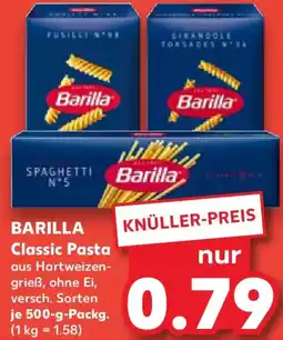 Kaufland BARILLA Classic Pasta Angebot