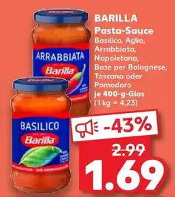Kaufland BARILLA Pasta-Sauce Angebot