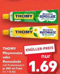 Kaufland THOMY Mayonnaise oder Remoulade Angebot