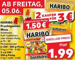 Kaufland HARIBO Fruchtgummi-Minis Angebot