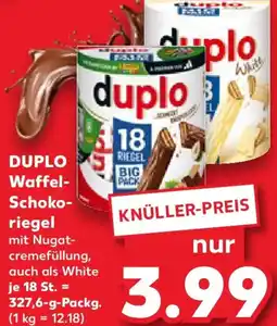 Kaufland DUPLO Waffel- Schokoriegel Angebot