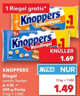 Kaufland KNOPPERS Riegel Angebot