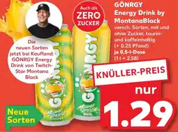 Kaufland GÖNRGY Energy Drink by MontanaBlack Angebot