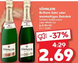 Kaufland SÖHNLEIN Brillant Sekt oder weinhaltiges Getränk Angebot