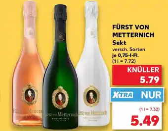 Kaufland FÜRST VON METTERNICH Sekt Angebot