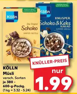 Kaufland KÖLLN Müsli Angebot