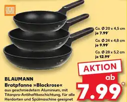 Kaufland BLAUMANN Bratpfanne Blackrose Angebot