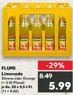 Kaufland FLUMI Limonade Angebot