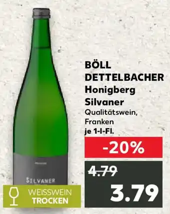 Kaufland BÖLL DETTELBACHER Honigberg Silvaner Angebot