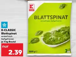 Kaufland K-CLASSIC Blattspinat Angebot