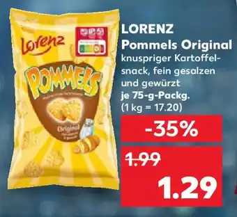 Kaufland LORENZ Pommels Original Angebot