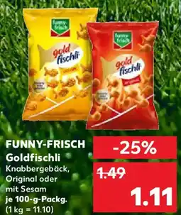 Kaufland FUNNY-FRISCH Goldfischli Angebot
