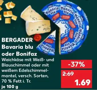 Kaufland BERGADER Bavaria blu oder Bonifaz Angebot
