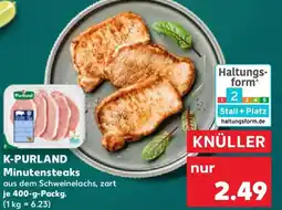 Kaufland K-PURLAND Minutensteaks Angebot