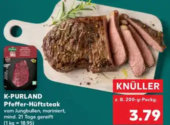 Kaufland K-PURLAND Pfeffer-Hüftsteak Angebot