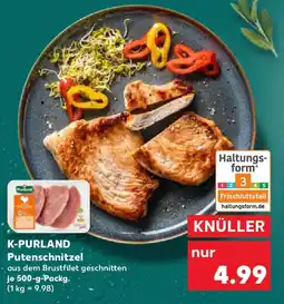 Kaufland K-PURLAND Putenschnitzel Angebot