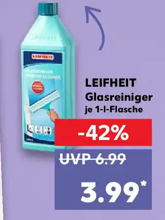 Kaufland Leifheit Glasreiniger je 1-l-Flasche Angebot