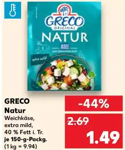 Kaufland GRECO Natur Weichkäse Angebot