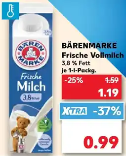 Kaufland BÄRENMARKE Frische Vollmilch Angebot