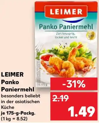 Kaufland LEIMER Panko Paniermehl Angebot