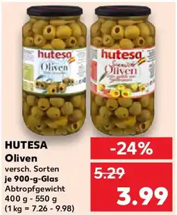 Kaufland HUTESA Oliven Angebot
