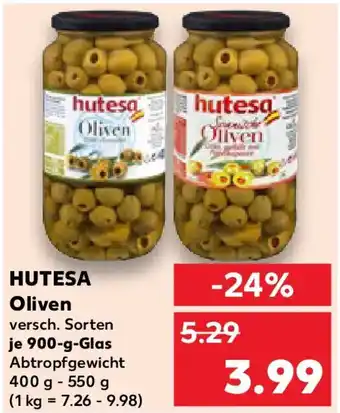 Kaufland HUTESA Oliven Angebot