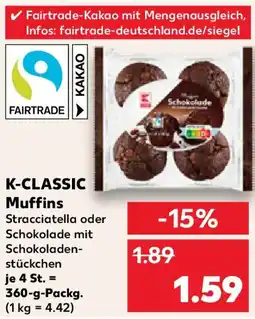 Kaufland K-CLASSIC Muffins Angebot