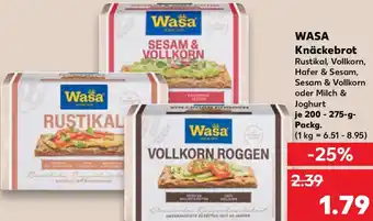 Kaufland WASA Knäckebrot Angebot