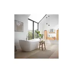 Netto Marken-Discount Freistehende Badewanne mit Whirlpoolfunktion OVALO PLUS - 180 x 90 cm Angebot