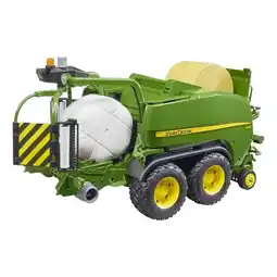 Netto Marken-Discount Bruder bruder 02032 John Deere Rundballen- Presswickelkombination C441R Angebot