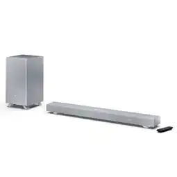 Netto Marken-Discount Sharp HT-SBW53121 Dolby Atmos Soundbar 3.1.2 kabelloser Subwoofer 550W Bluetooth, silber Angebot